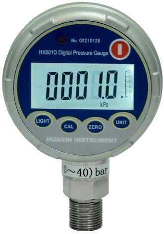HX601 Precision Digital Pressure Gauge